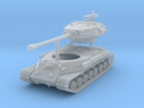 IS-4 Heavy Tank Scale (custom): 1:100 in Clear Ultra Fine Detail Plastic