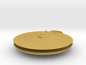 1000 TOS Saucer type 4 in Tan Fine Detail Plastic