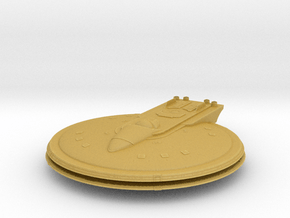 1000 Centaur class saucer in Tan Fine Detail Plastic