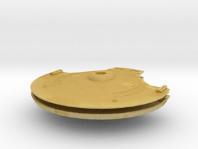 1000 Destroyer saucer cut in Tan Fine Detail Plastic