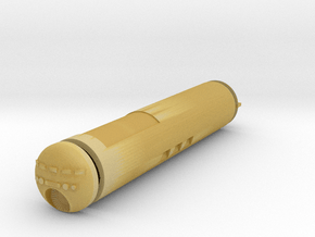 1000 Starliner cargo cylinder1 in Tan Fine Detail Plastic