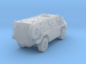 MRAP Bushmaster Scale: 1:285 in Clear Ultra Fine Detail Plastic