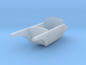 1/56th (28mm) scale wheelbarrow in Clear Ultra Fine Detail Plastic