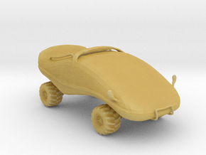 Moon Buggy v1 1:160 scale in Tan Fine Detail Plastic