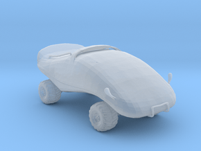 Moon Buggy v1 1:160 scale in Clear Ultra Fine Detail Plastic