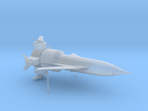 Thunderbird 1 in Clear Ultra Fine Detail Plastic