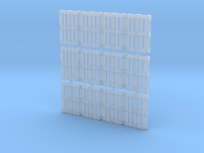 1/56th scale pallet pack (12 pieces) in Clear Ultra Fine Detail Plastic