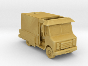 Cheet and Chon Van 1:160 Scale in Tan Fine Detail Plastic