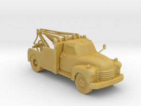 1949 Chevy  Wrecker 1:160 scale in Tan Fine Detail Plastic