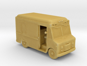 1966 Chevy step van food truck 1:160 Scale in Tan Fine Detail Plastic
