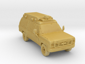1984 Ambulance 1:160 Scale in Tan Fine Detail Plastic
