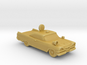 1957 Police Safety car 1:160 Scale in Tan Fine Detail Plastic