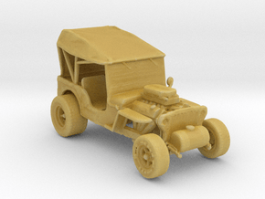 1942 Jeep Rod 1:160 scale in Tan Fine Detail Plastic