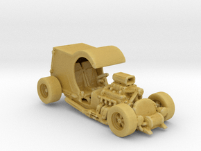 C Cab Short Body Hot Rod 1:160 scale in Tan Fine Detail Plastic