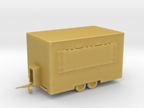 Vender wagon 160 scale in Tan Fine Detail Plastic