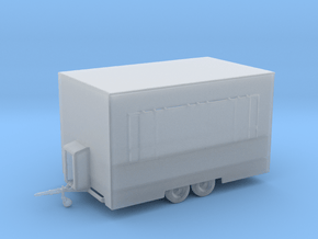 Vender wagon 160 scale in Clear Ultra Fine Detail Plastic