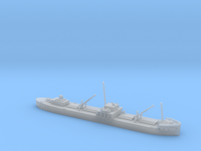 1/1200th scale Hungarian cargo ship Kassa in Clear Ultra Fine Detail Plastic
