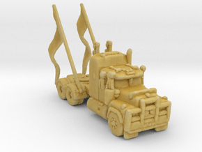 FR. White Road Boss Tractor. 1:160 scale in Tan Fine Detail Plastic