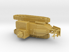 1/76th scale (H0) Renault Ft-17 Char TSF (radio) in Tan Fine Detail Plastic