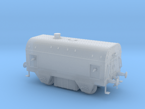 1/72nd scale Armoured traincar, casemate in Clear Ultra Fine Detail Plastic