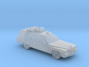  1984 Ghostbuster Ecto-1C 1:160 scale in Clear Ultra Fine Detail Plastic
