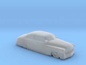 1949 Custom Mercury Monterey Coupe 1:160 scale in Clear Ultra Fine Detail Plastic