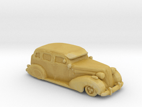 1936 Custom Buick 1:160 scale in Tan Fine Detail Plastic