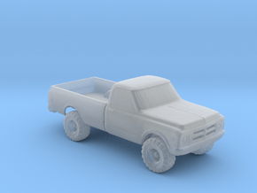 DOH 1969 Chevy pickup(Cooters) 1:160 scale in Clear Ultra Fine Detail Plastic