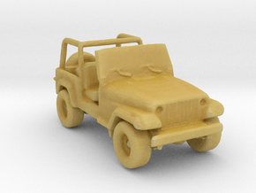 DOH 1977 jeep 1:160 scale in Tan Fine Detail Plastic