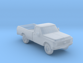 1970s Chevy pickup in Clear Ultra Fine Detail Plastic