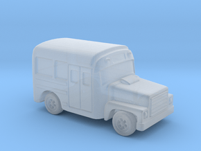 D&D The Short Bus 1:160 scale in Clear Ultra Fine Detail Plastic