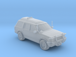 JP 1992 Ford Explorer 1:160 scale in Clear Ultra Fine Detail Plastic