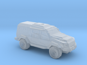 Armor Police Vehicle 1:160 scale in Clear Ultra Fine Detail Plastic