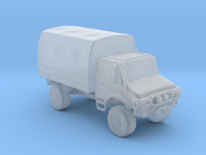  JW Benz Unimog 4000R 1:160 scale in Clear Ultra Fine Detail Plastic