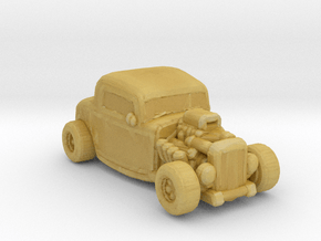 1932 coup Hot Rod 1:160 scale in Tan Fine Detail Plastic