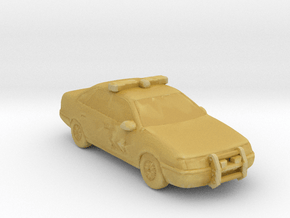 RC 1986 Ford Taurus 1:160 scale in Tan Fine Detail Plastic