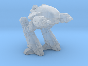 RC ED-209 1:160 scale in Clear Ultra Fine Detail Plastic