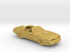 S&B 1977 Pontiac Firebird Trans Am 1:160 scale in Tan Fine Detail Plastic