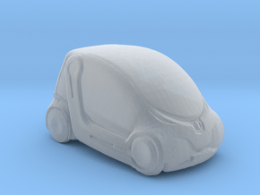 SCIFI BG 2010 smart car 1:160 scale in Clear Ultra Fine Detail Plastic