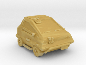 SCIFI BG mini car 1:160 scale. in Tan Fine Detail Plastic