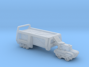 CS Transportation container truck complete 1:160 s in Clear Ultra Fine Detail Plastic