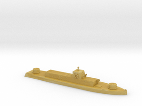 1/350th scale WW2 Hungarian armoured boat TUZER in Tan Fine Detail Plastic