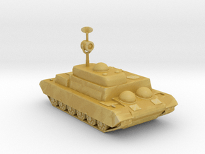 SP99 Scout Tank 1:160 scale in Tan Fine Detail Plastic