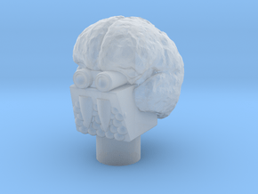 Aloros Head in Clear Ultra Fine Detail Plastic