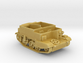 ANZAC Army Universal Carrier 1:160 scale in Tan Fine Detail Plastic