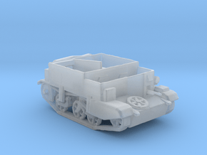 ANZAC Army Universal Carrier 1:160 scale in Clear Ultra Fine Detail Plastic