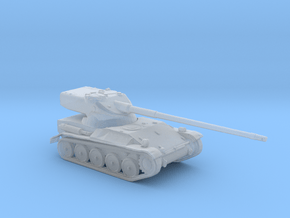 ARVN AMX-13 light tank 1:160 scale in Clear Ultra Fine Detail Plastic