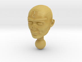 Time Traveler Acroyear Unmasked Head in Tan Fine Detail Plastic