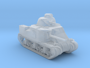 ARVN M3 Lee medium tank 1:160 scale in Clear Ultra Fine Detail Plastic