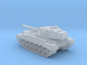 ARVN M26 Pershing medium tank 1:160 scale in Clear Ultra Fine Detail Plastic